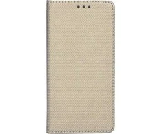 Dėklas Smart Magnet book Xiaomi Poco M5 aukso spalvos