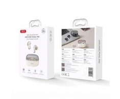 XO Bluetooth TWS ausinės, smėlio spalvos, ANC + ENC (G42)