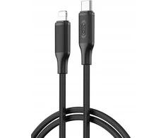 XO kabelis NB-Q265A PD USB-C - "Lightning" 1,0 m 27 W juodas