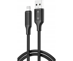 XO kabelis NB265 USB – Lightning 1,0m 2,4A juodas