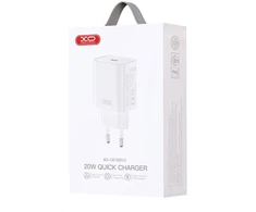 XO laidinis įkroviklis CE15 PD 20W 1x USB-C baltos spalvos