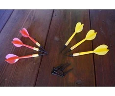 Xqmax Minkštas perforuotas smiginio lentų rinkinys, KUBISPORT, 36 cm