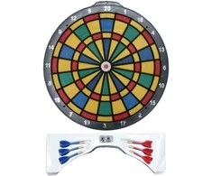 Xqmax Minkštas perforuotas smiginio lentų rinkinys, KUBISPORT, 36 cm