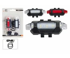 XQMAX Rinkinio LED dviračių šviesos su USB