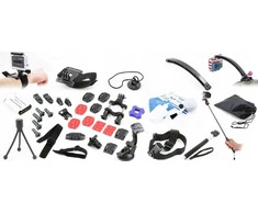 Xrec Mega laikiklio rinkinys, skirtas Sony Action Cam Hdr As10 As15 As20 As30 As30v As100v