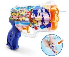 Zuru XShot XSHOT Fast-Fill Skins Nano Sonic The Hedgehog Vanduo Blaster