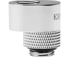 XSPC G1/4 rotacinis 7 mm ofsetinis jungiamasis elementas – chromuotas