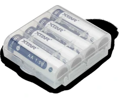Xtar Įkraunamos baterijos R06 / AA 1,5 V 2000 mAh (4 vnt. dėžutėje) su apsauga