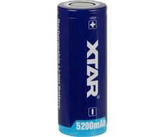 Xtar 5200mAh 3,6V 26650 akumuliatorius su PCB