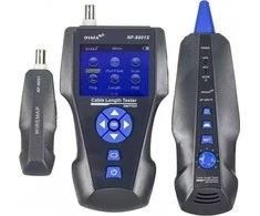Xtendlan LAN kabelio testeris TLCD8601S s LCD, koax, Cat3/Cat5E/Cat6/Cat7, UTP/STP, USB, PoE, ping, sonda, protismyčka