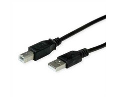 Kabelis USB Digitus USB-A - USB-B 1.8 m Juodas (11.45.8818)