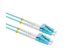 Digitus VALUE kabelis światłowodowy 50/125m OM3, LC/LC, złącze Low-Loss, turkio, 15 m
