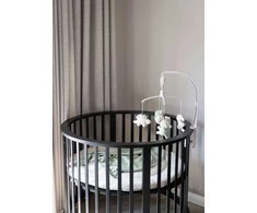 Clementoni Baby's only muzikinė karuselė gyvūnėliai 0+ Laurel žalsvai mėlyna/ Šiltas linas BO-815.023.062.50