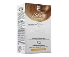 L'Oreal BioNike Shine On Permanent Hair Dye 8.3 Light Golden Skirtas šviesiems plaukams, 145 ml