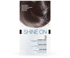L'Oreal BioNike Shine On nuolatiniai plaukų dažai 3 tamsiai ruda, 1 vnt.