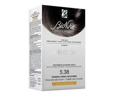 L'Oreal BioNike Shine On Permanent Hair Dye 538 Light Chocolate Brown, 145 ml