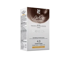 L'Oreal BioNike Shine On Permanent Hair Dye 4.3 Golden Brown, 145 ml