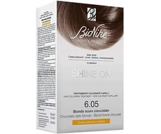 L'Oreal BioNike Shine On Permanent Hair Dye 6.05 Dark Chocolate Skirtas šviesiems plaukams, 145 ml