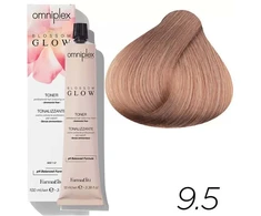 L'Oreal Farmavita Omniplex Blossom Glow plaukų toneris 9.5 Mahogany Brown 100 ml