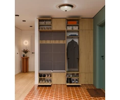 Top E Shop HAGA IV 2SZ2W Wardrobe – Artisan Oak