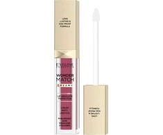 Eveline Cosmetics Wonder Match kreminiai skysti matiniai lūpų dažai 10 Berry Rose, 6,8 ml