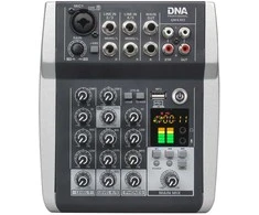 Carruzzo DNA QMX502 5-channel Analog sound mixer Mėlyna