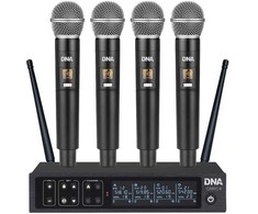 Dna Professional DNA QMIC4 - belaidis mikrofonas, 4x rankinis siųstuvas