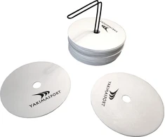 YakimaSport Etiketės (ženklinimo kilimėliai) - 24 vienetų baltas rinkinys
