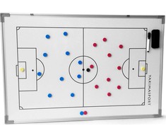 YakimaSport Taktinė lenta 60x90 cm - futbolas