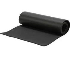 YakimaSport treniruočių kilimėlis 100045 140 cm x 50 cm x 0,6 cm juodas