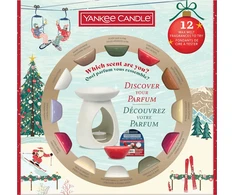 Yankee Candle Apres Ski Rinkinys: Kominek + 12 wosków