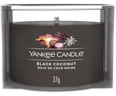 Yankee Candle Juodas Coconut kvepianti žvakė, 37 g
