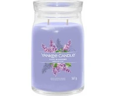 Yankee Candle Aromatinė žvakė Aromatinė žvakė Signature glass large Lilac Blossoms 567 g