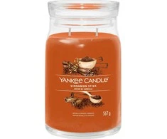 Yankee Candle Signature Cinnamon Stick kvapioji žvakė, kvapni žvakė, 411 g