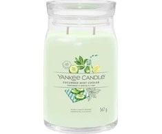 Yankee Candle Aromatinė žvakė "Signature", didelė stiklinė "Cucumber Mint Cooler" 567 g