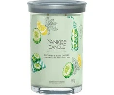 Yankee Candle Aromatinė žvakė Signature tumbler large Cucumber Mint Cooler 567 g