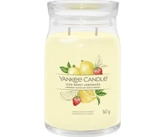 Yankee Candle Aromatinė žvakė Signature didelė stiklinė Iced Berry Lemonade 567 g