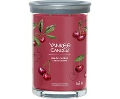 Yankee Candle Aromatinė žvakė Signature tumbler large Juodas Cherry 567 g