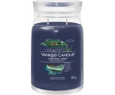 Yankee Candle Aromatinė žvakė Signature glass large Lakefront Lodge 567 g