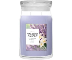 Yankee Candle Signature Lavender Vanilla Świeca Duża 567g
