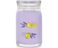 Yankee Candle Aromatinė žvakė Signature glass large Lemon Lavender 567 g