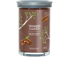 Yankee Candle Aromatinė žvakė Signature tumbler large Praline - Beržas 567 g