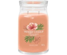 Yankee Candle Aromatinė žvakė Signature large glass Tropica l Breeze 567 g