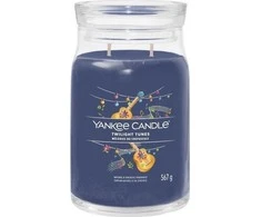 Yankee Candle Aromatinė žvakė Signatūrinė stiklinė didelė Twilight Tunes 567 g