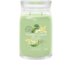 „Yankee Candle“ firminė vanilės ir laimo kvapo žvakė