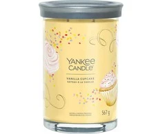 Yankee Candle Aromatinė žvakė Signature tumbler large Vanilla Cupcake 567 g