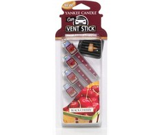 Yankee Candle Juodas Vyšnių kvapo automobilio ventiliacijos žvakė 28 g