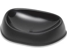 Neslidus dubenėlis naminiams gyvūnams Sensibowl Moderna 200ml plastikinis/juodas