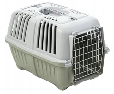 Yarro International YARRO TRANSPORTER PRATIKO 2 METALINĖS DURYS 36x55x36 ŽALIAI PILKOS