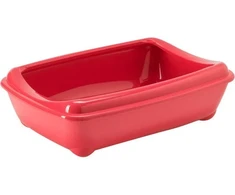 Yarro International YARRO tualetas katėms su rėmeliu JUMBO 57x43x15cm CLASSIC RÓŻOWA